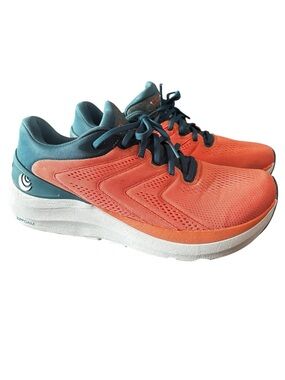 Topo Athletic Phantom 2 Running Shoe Coral Rose Navy 5mm Drop Comfort Women 8.5